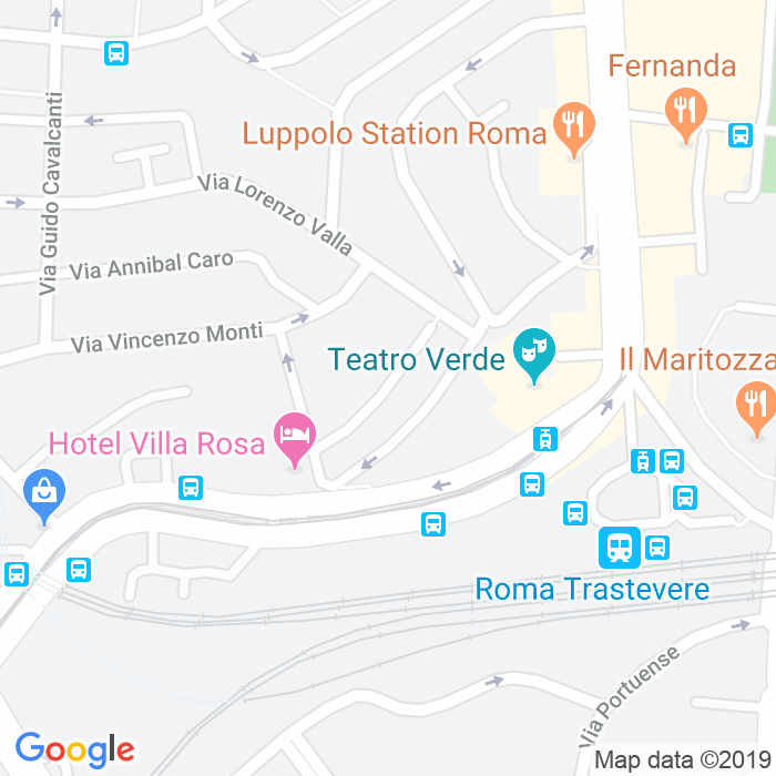 CAP di Via Nicolo'Tommaseo a Roma