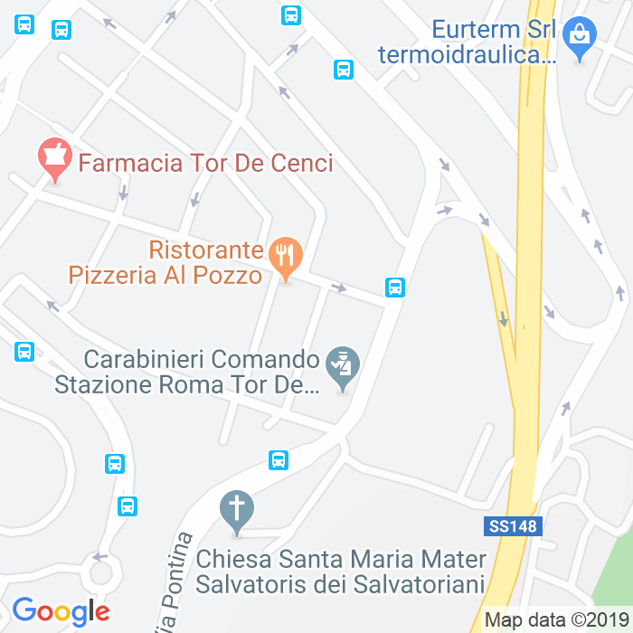 CAP di Via Olga Ossani a Roma