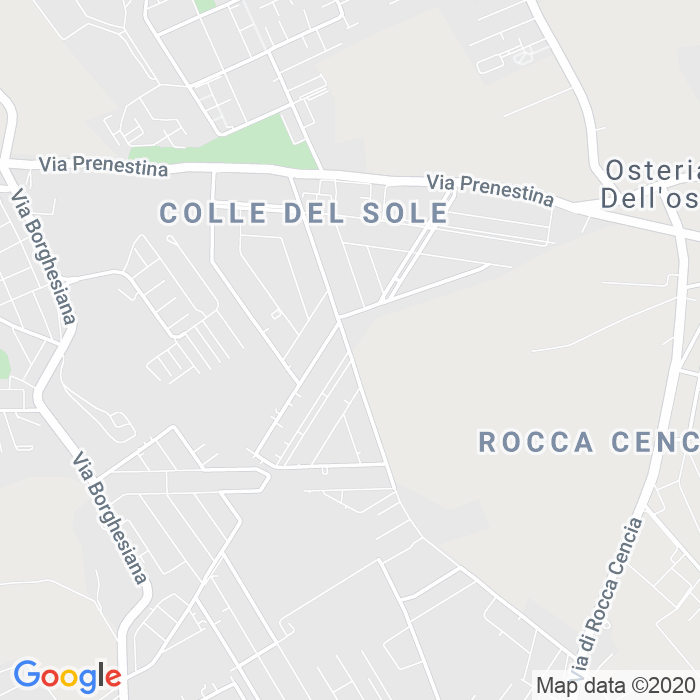 CAP di Via Ollolai a Roma