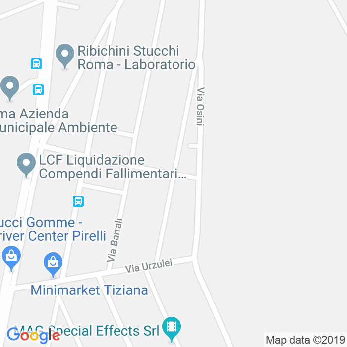 CAP di Via Onifai a Roma
