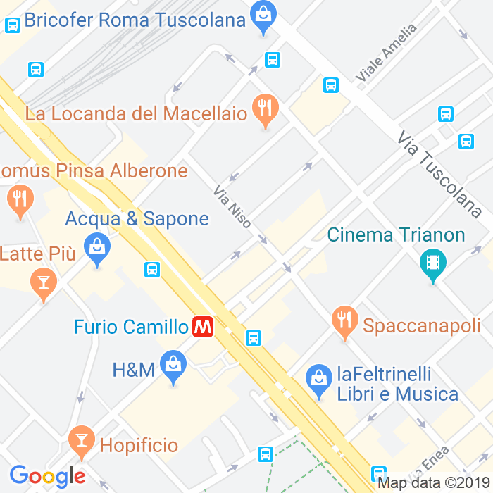 CAP di Via Orazio Coclite a Roma