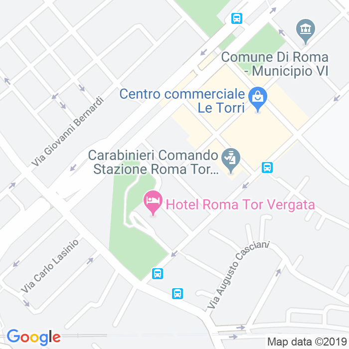 CAP di Via Orazio Placidi a Roma