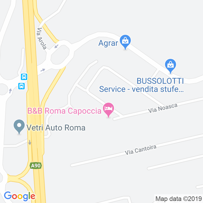 CAP di Via Osasco a Roma