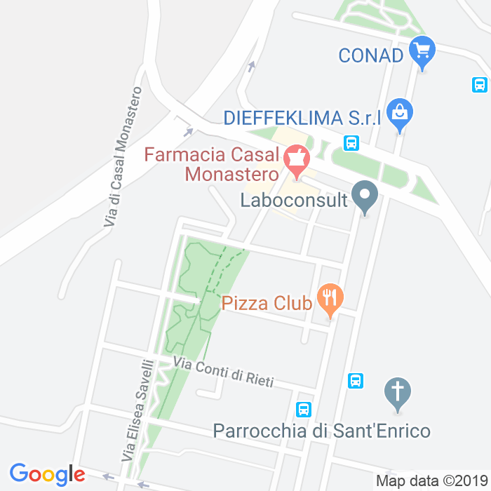 CAP di Via Ottaviano Conte Di Palombara a Roma