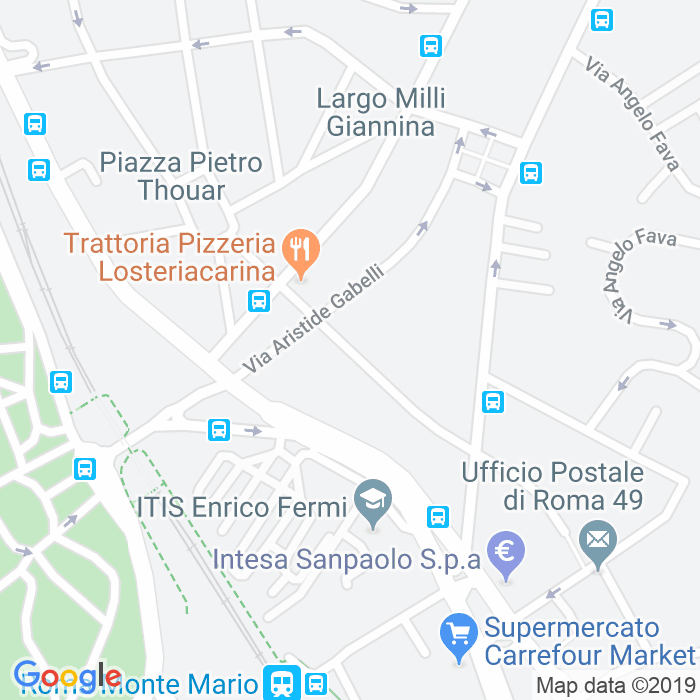 CAP di Via Ottavio Assarotti a Roma
