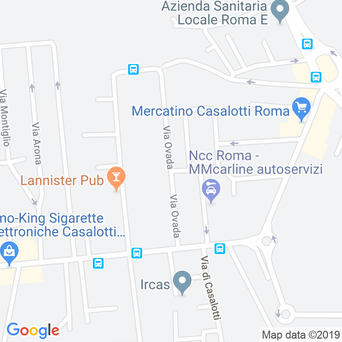 CAP di Via Ovada a Roma