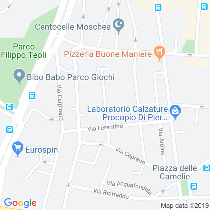 CAP di Via Paliano a Roma