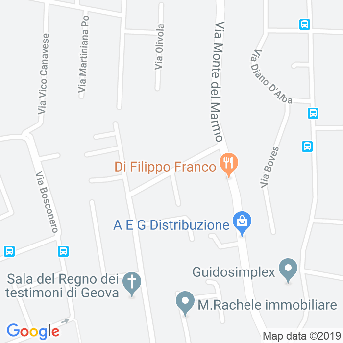 CAP di Via Pamparato a Roma