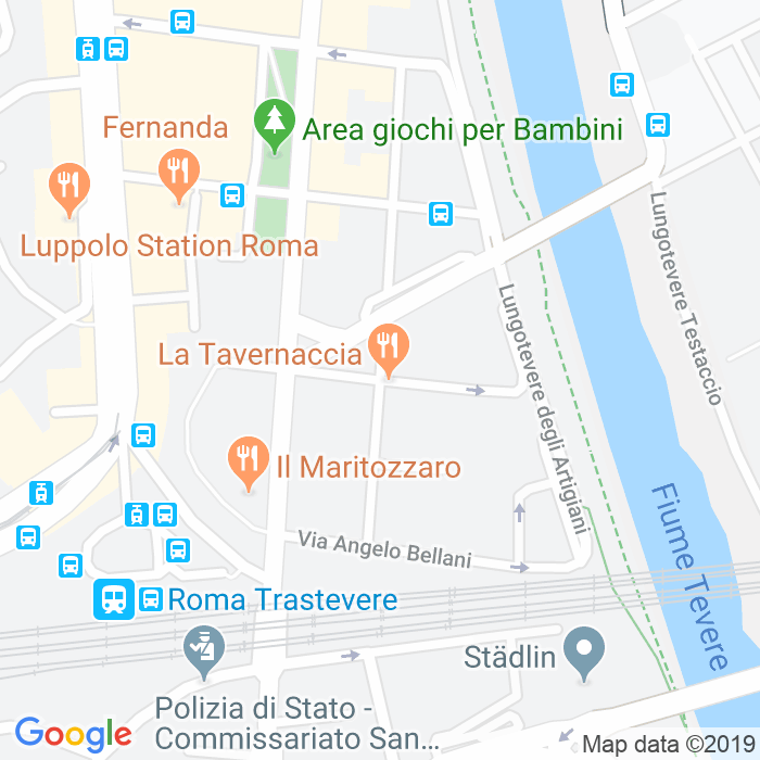 CAP di Via Panfilo Castaldi a Roma