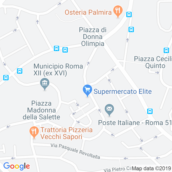 CAP di Via Paola Falconieri a Roma