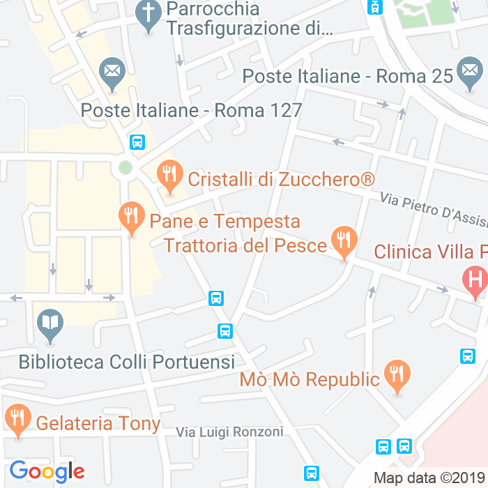 CAP di Via Paolo Campa a Roma