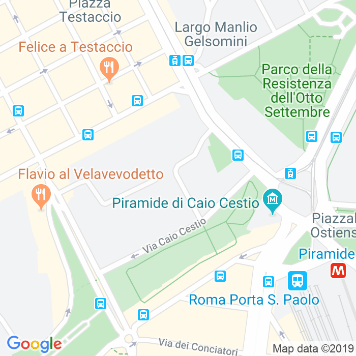 CAP di Via Paolo Caselli a Roma