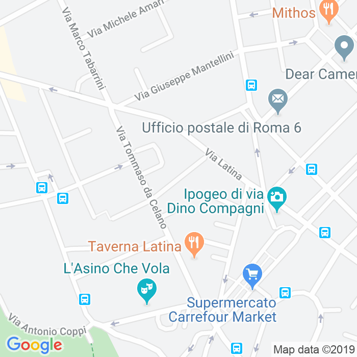 CAP di Via Paolo Giovio a Roma