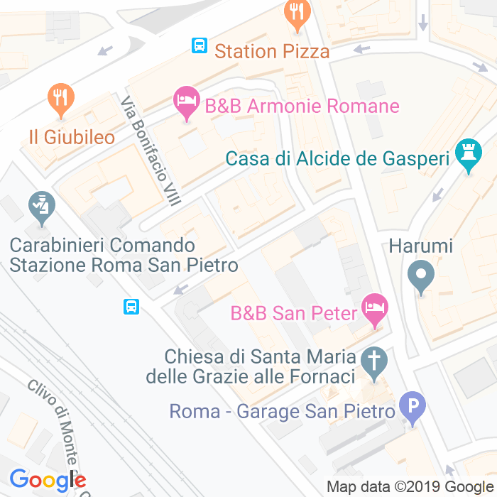 CAP di Via Paolo Ii a Roma