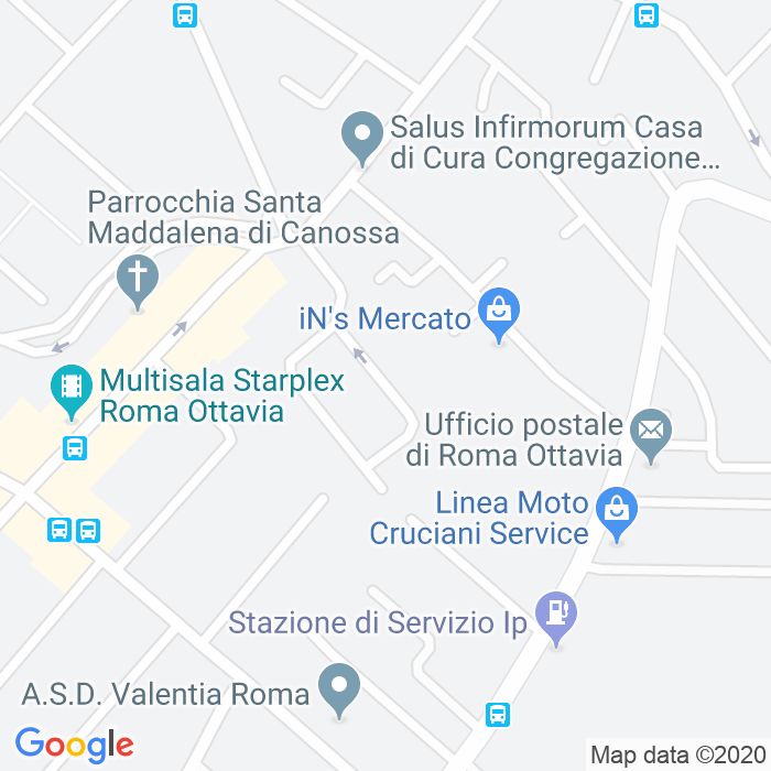 CAP di Via Paolo Maria Paciaudi a Roma