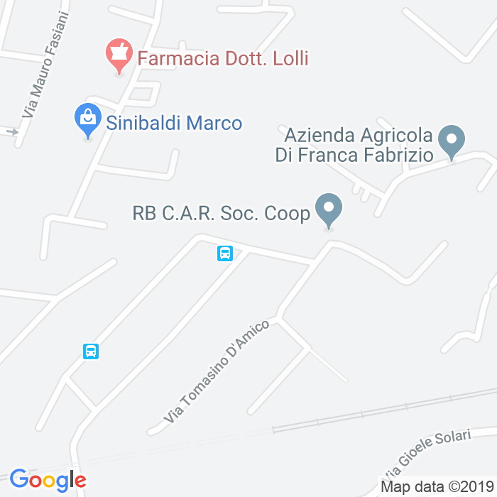 CAP di Via Paolo Pericoli a Roma