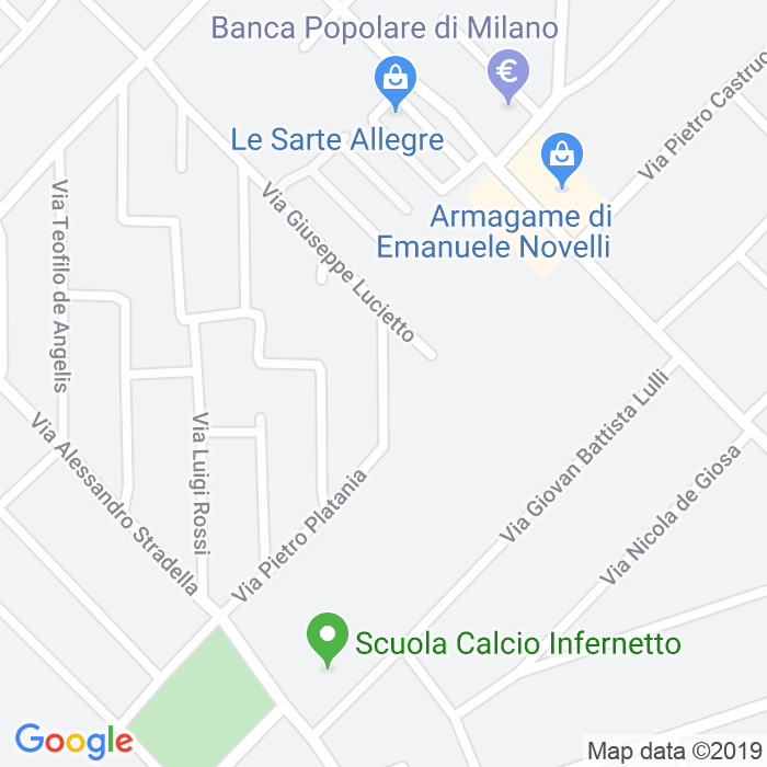 CAP di Via Paolo Riverso a Roma