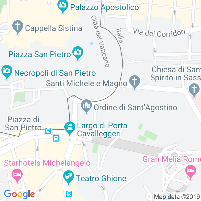 CAP di Via Paolo Vi a Roma
