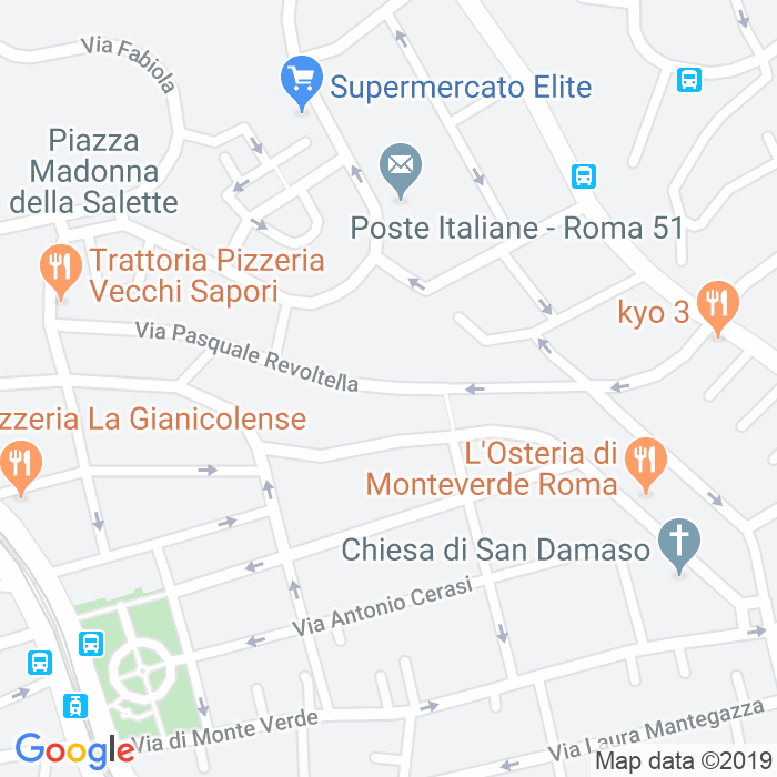CAP di Via Pasquale Revoltella a Roma