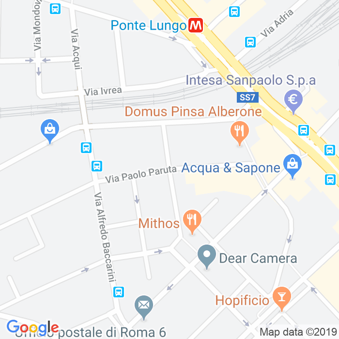 CAP di Via Pasquale Tola a Roma