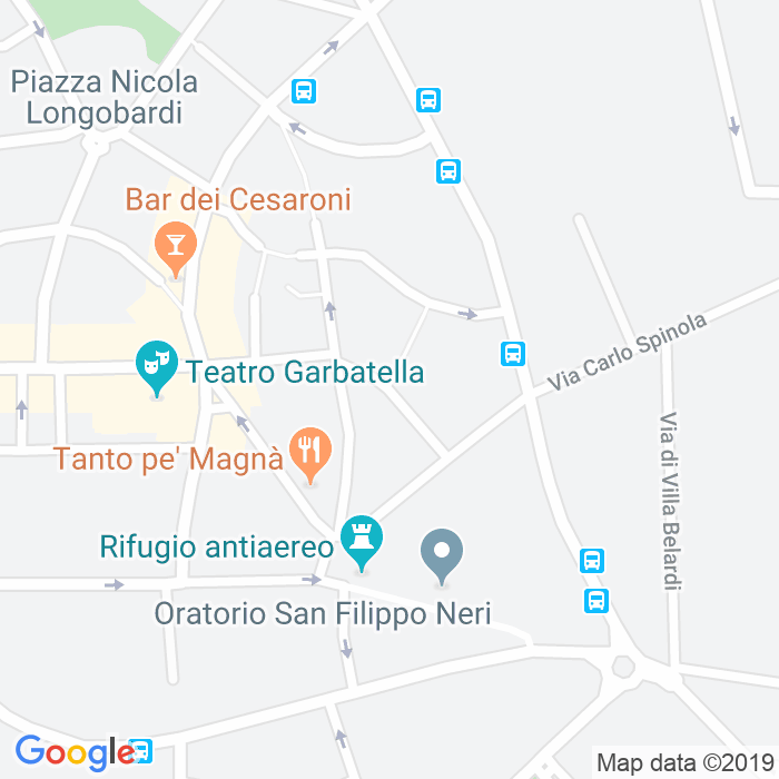 CAP di Via Pasquale Tosi a Roma