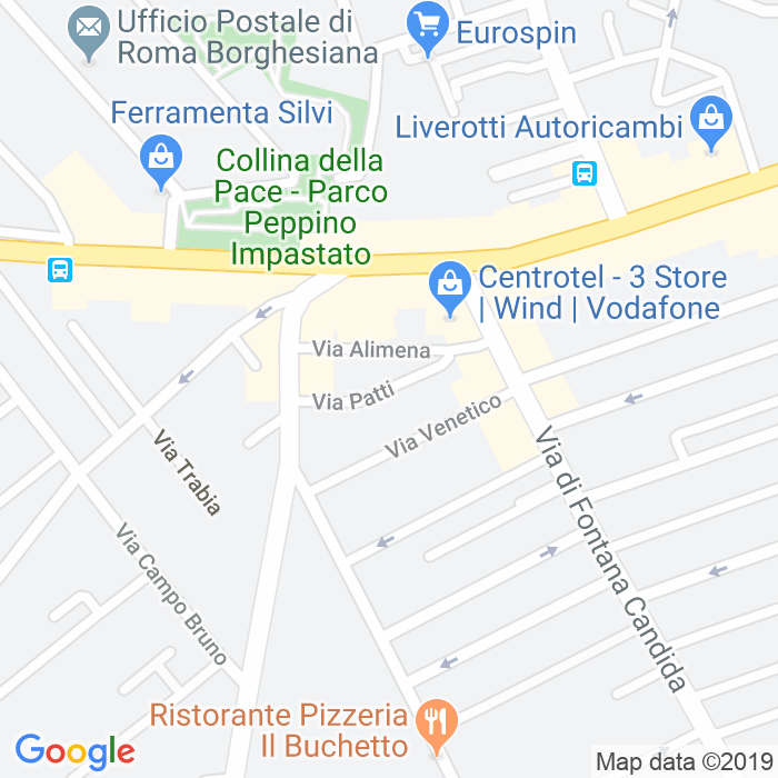 CAP di Via Patti a Roma