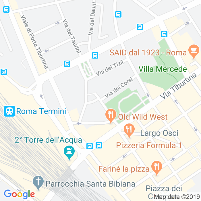 CAP di Via Peligni a Roma