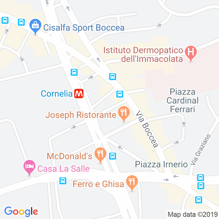 CAP di Via Pier Delle Vigne a Roma