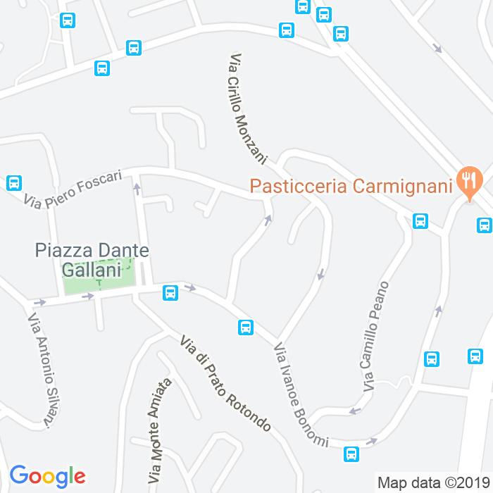 CAP di Via Pierludovico Occhini a Roma