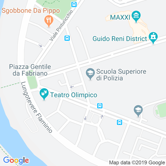 CAP di Via Piero Della Francesca a Roma