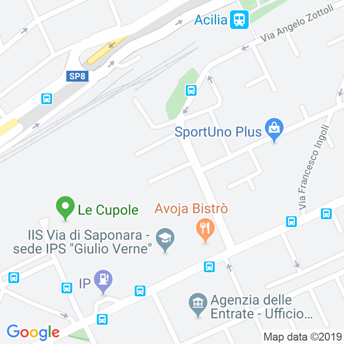 CAP di Via Pietro Aldi a Roma