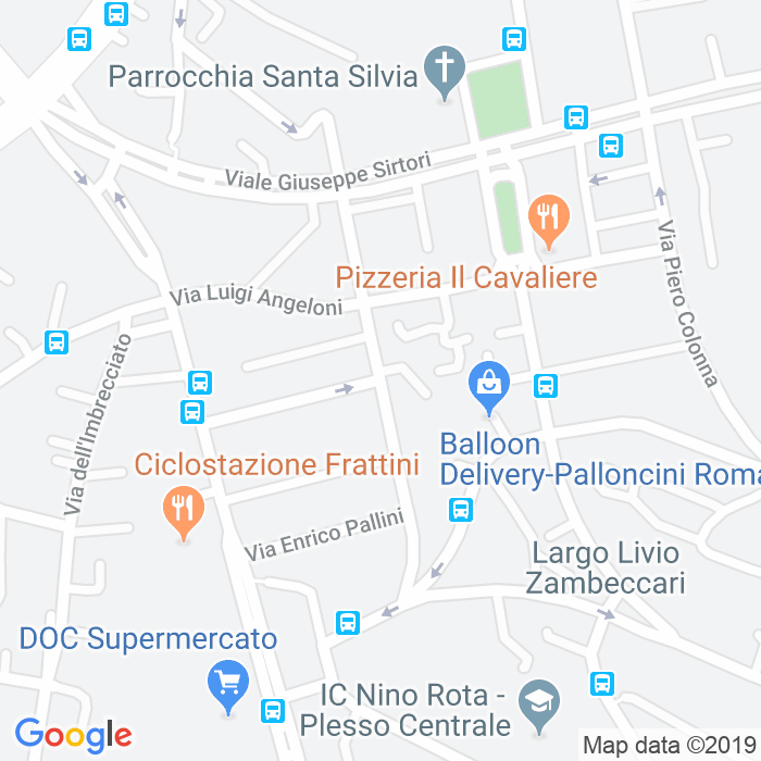 CAP di Via Pietro Maroncelli a Roma