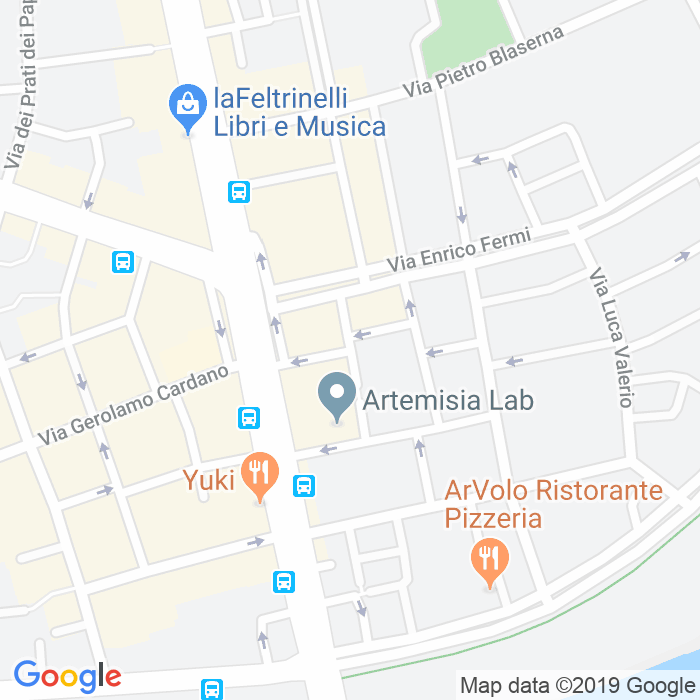 CAP di Via Pietro Mengoli a Roma