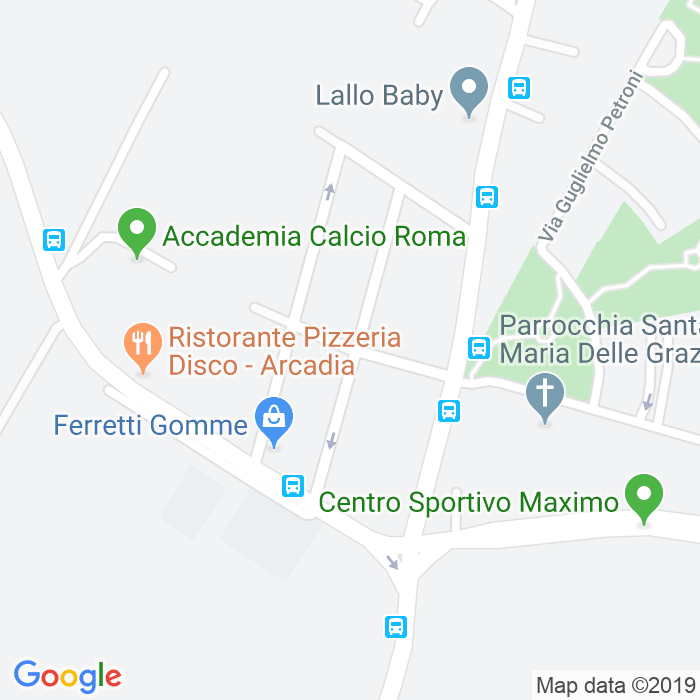 CAP di Via Pietro Mignosi a Roma