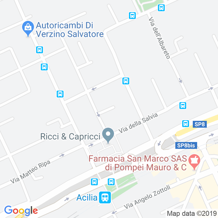 CAP di Via Pietro Navarro a Roma