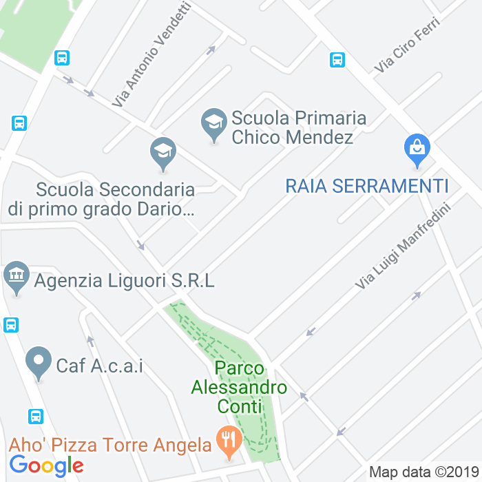 CAP di Via Pietro Santo Bartoli a Roma