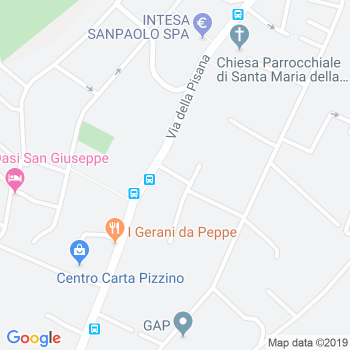 CAP di Via Pietro Tenerani a Roma