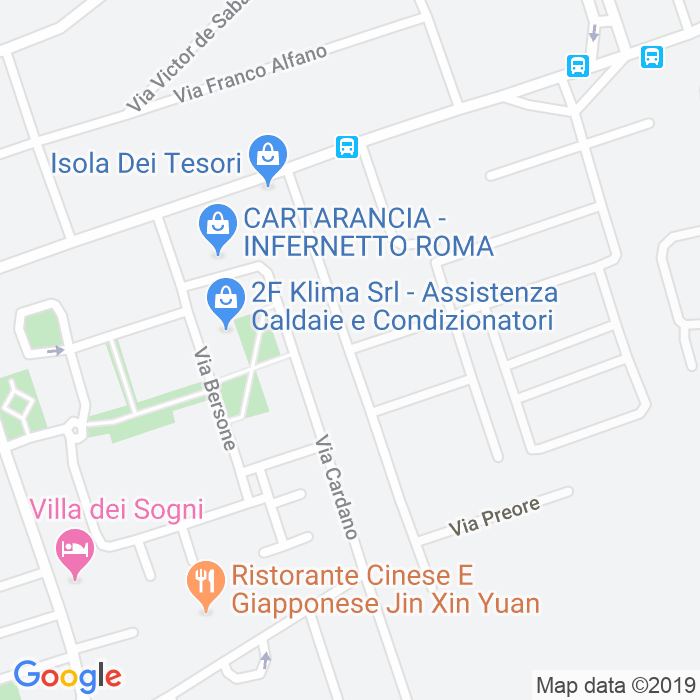 CAP di Via Pinzolo a Roma