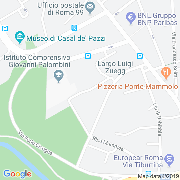 CAP di Via Pio Briziarelli a Roma