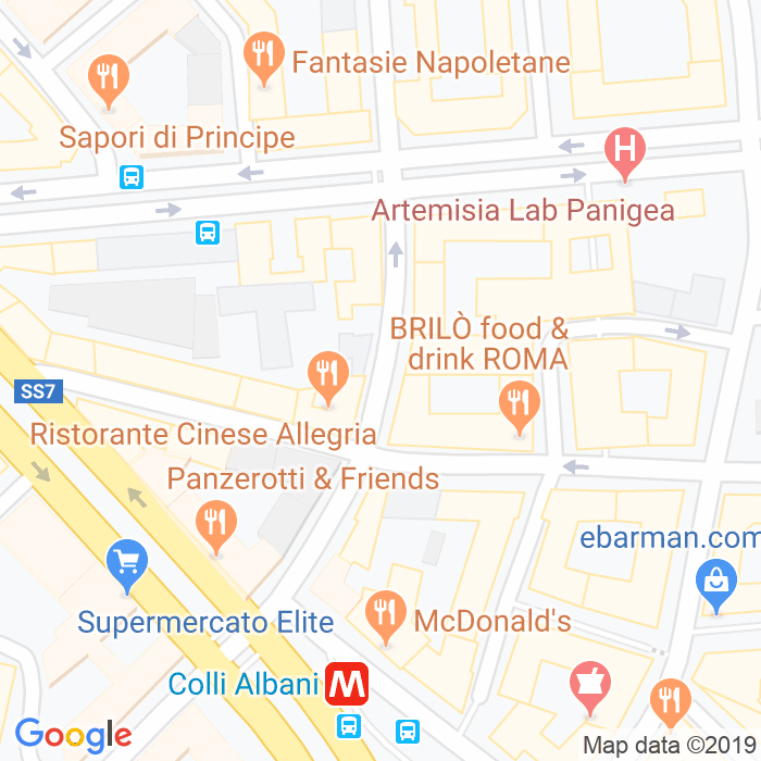CAP di Via Poggi D'Oro a Roma