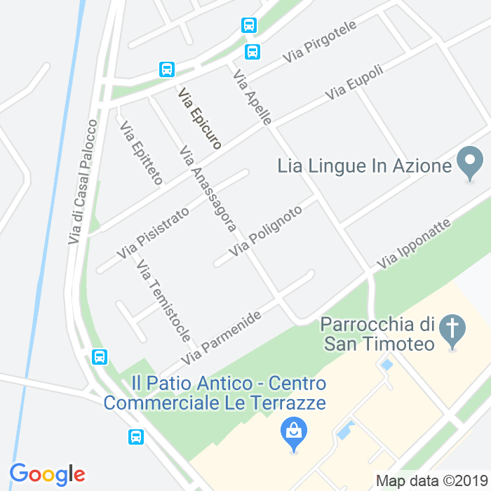 CAP di Via Polignoto a Roma