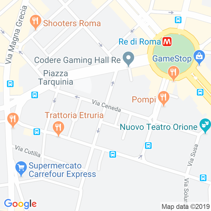 CAP di Via Pomezia a Roma