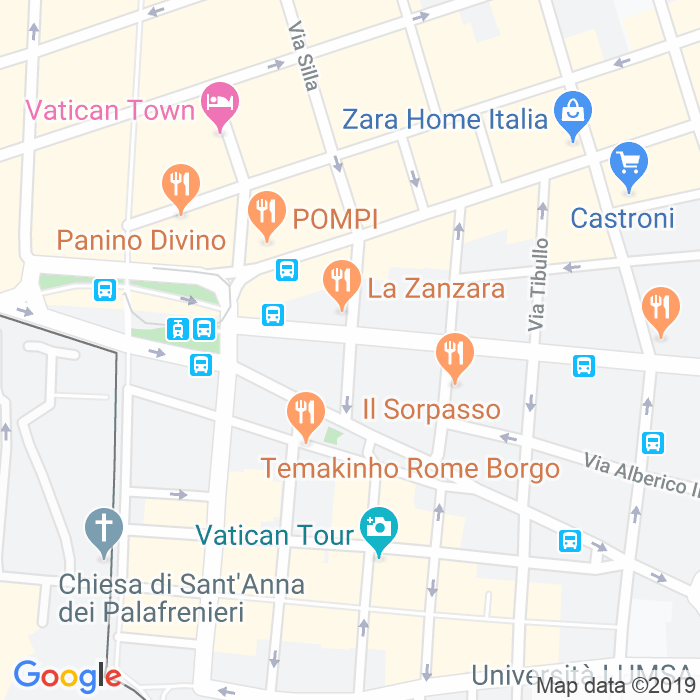 CAP di Via Pomponio Leto a Roma