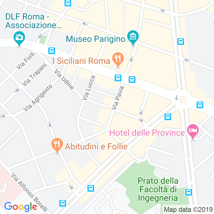 CAP di Via Pontedera a Roma