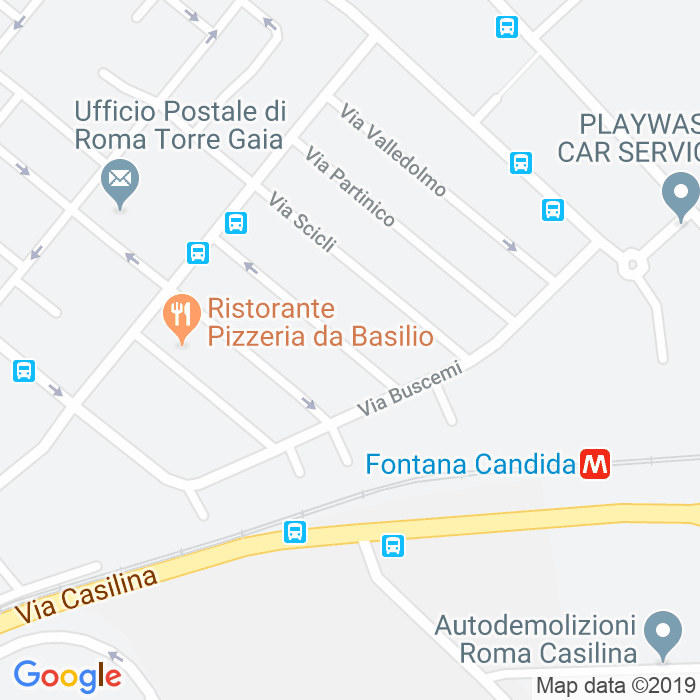 CAP di Via Pozzallo a Roma