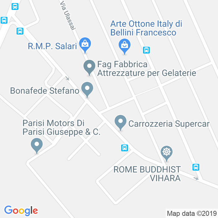 CAP di Via Pozzomaggiore a Roma