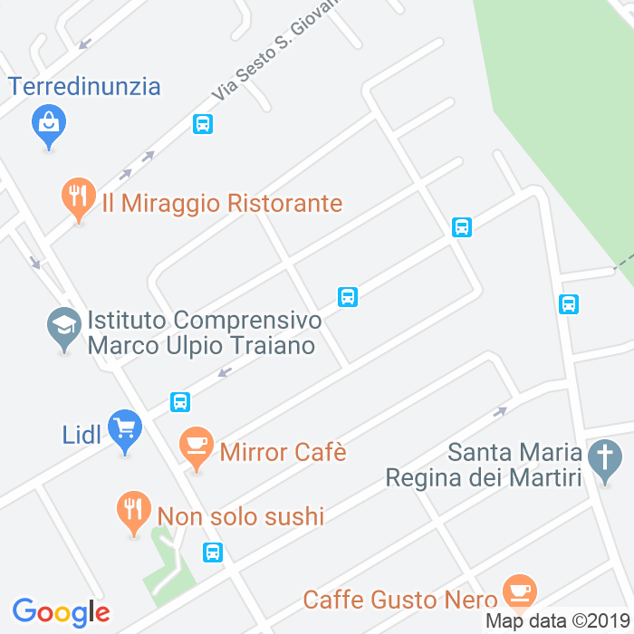 CAP di Via Prospero Intorcetta a Roma
