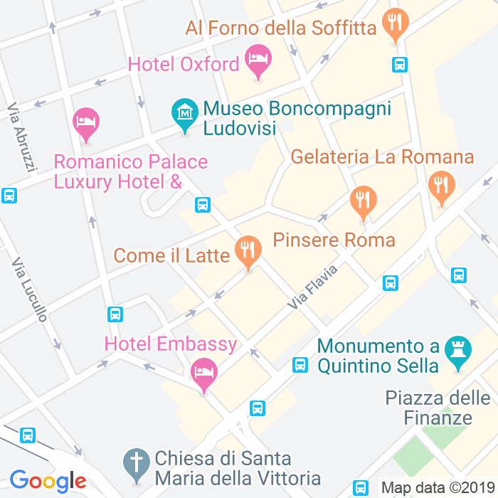 CAP di Via Quintino Sella a Roma