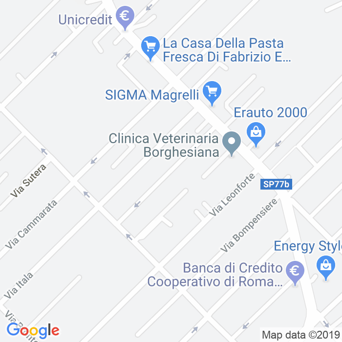 CAP di Via Raccuia a Roma