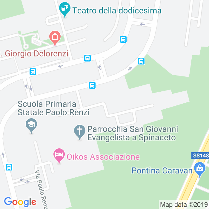 CAP di Via Raffaele Aversa a Roma